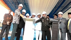 Walikota Bekasi Buka Ground Breaking Pembangunan Instalansi Pengelolaan Air (IPA) Teluk Buyung